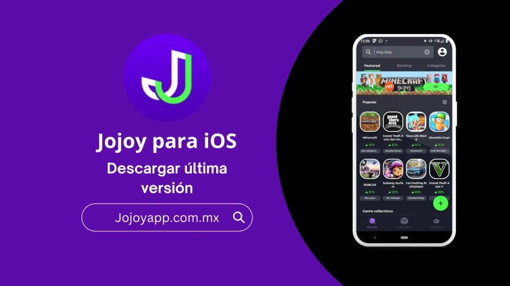 Jojoy para iOS 